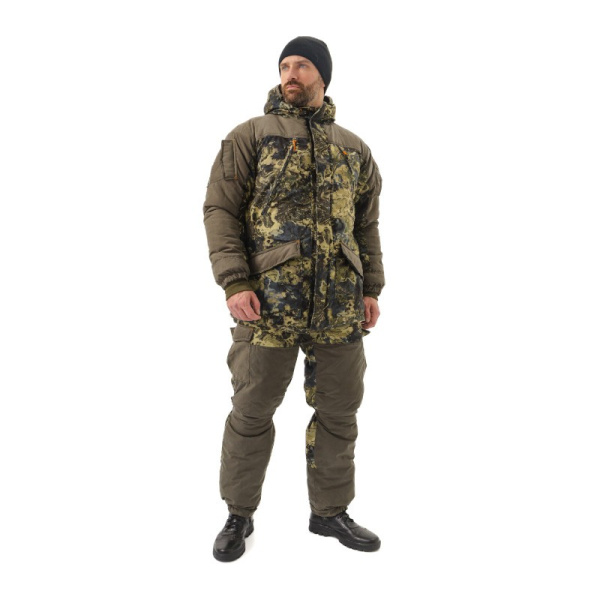Костюм утепленный мужской "Геркон", р. 56-58 (112-116) рост 5/6 (182-188), (куртка/брюки), кмф "Дюны/т.хаки"