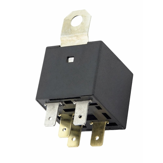 35.3787-30 РЕЛЕ ЗАМЫКАЮЩЕЕ (5-ти контактное, с кронштейном) 12 В. (взамен 738.3747-30) "ЭМИ" г. Пенза