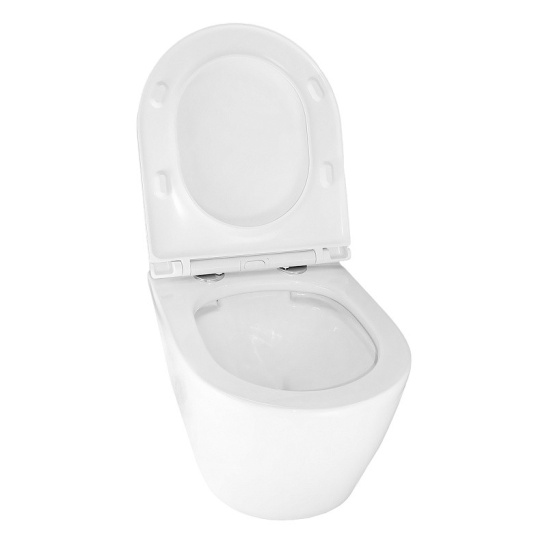 Сет AZARIO NEW-TS 1 инсталляция + Azario UNO подвесной безободковый унитаз с сиденьем микролифт +кнопка AZARIO NEW-TS хром глянец (овальная) нержавеющая сталь (AZ-TS006T+AZ-2380+AZ-SS-001-CH)