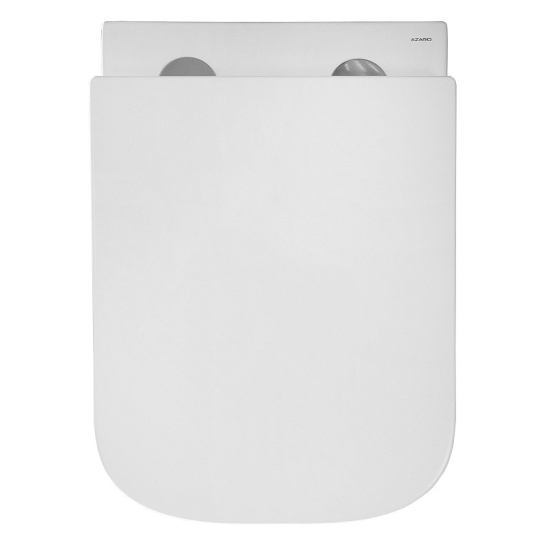 Сет AZARIO NEW-TS 1 инсталляция + унитаз Teramo (квадратный) сиденье микролифт + кнопка для инсталляции AZARIO NEW-TS хром глянец (квадратная) нерж. сталь (AZ-TS006T+AZ-0052+AZ-SS-003-CH)