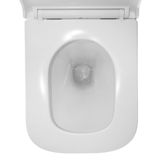 Сет AZARIO NEW-TS 1 инсталляция + унитаз Teramo (квадратный) сиденье микролифт + кнопка для инсталляции AZARIO NEW-TS хром глянец (овальная) нерж. сталь (AZ-TS006T+AZ-0052+AZ-SS-001-CH)