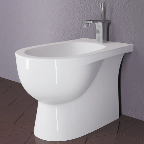 Биде ART LUXE ARTSLBI01 (BD.FS/Art/C/WHT.G/S1) Sanita