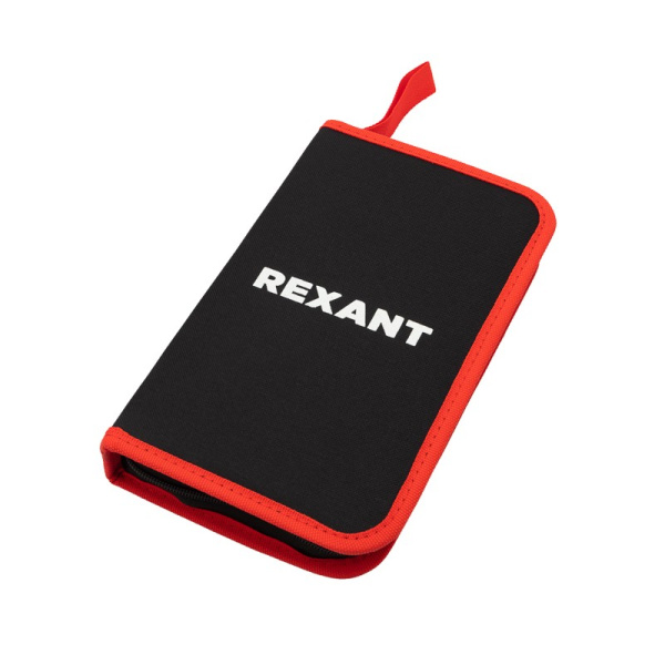 Набор диэлектрического инструмента REXANT (12-4692-3) RI-02 до 1000В  11 предметов тканевый пенал 