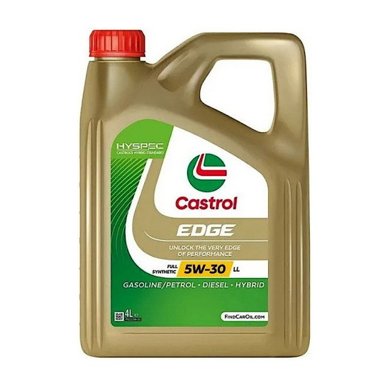 Масло моторное Castrol EDGE LL SAE 5W30, 4 л, синтетическое, (Турция)