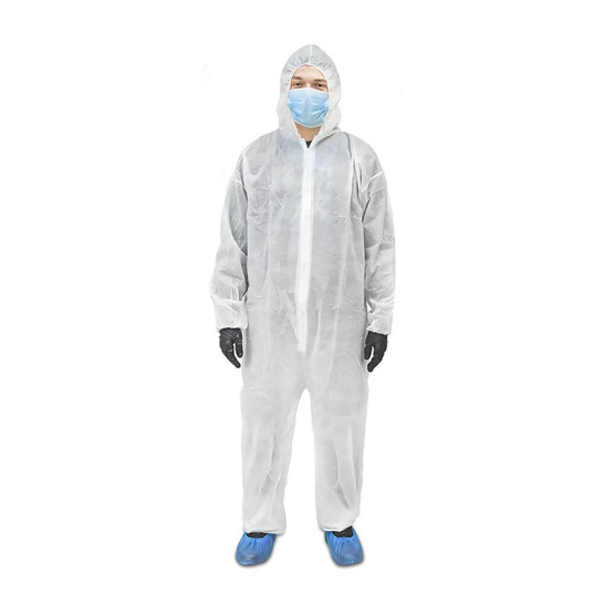 Комбинезон одноразовый "Спектр SB™" из спанбонда 60 г/м2 р.56-58 (XXL) цв.белый
