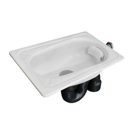 Чаша "ГЕНУЯ" стальная, в комплекте с сифоном и рассекателем, Беларусь