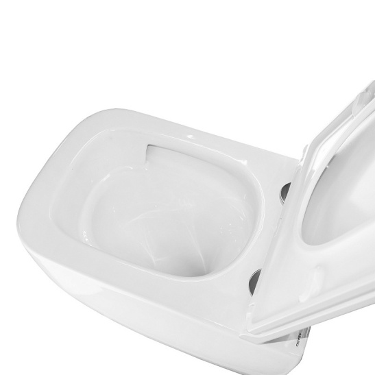 Сет AZARIO NEW-TS 1 инсталляция + Azario FOTE подвесной безободковый унитаз, слив "Скрытое Торнадо" с сиденьем микролифт + кнопка AZARIO NEW-TS черная механическая ABS пластик, (AZ-TS006T+AZ-116-UQ3+AZ-ABS-002-B)