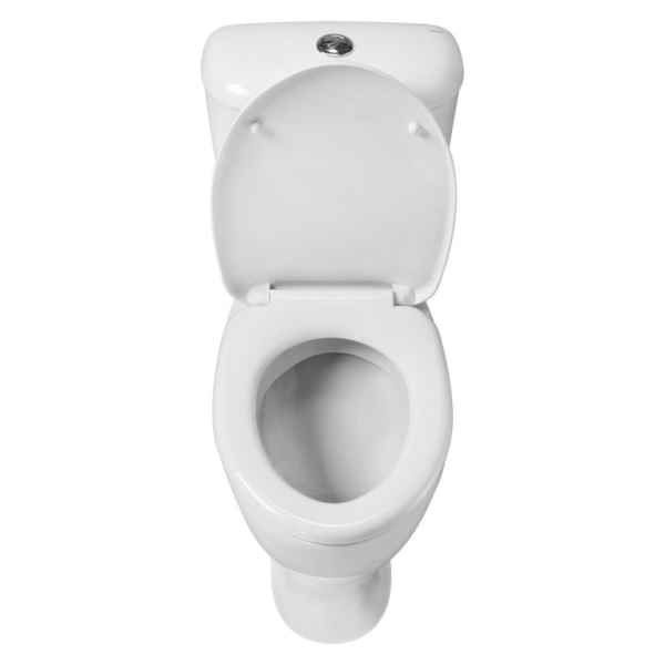 Унитаз-компакт Santeri Воротынский, 1P4017S0000BF, антивсплеск, косой выпуск, однорежимная арматура, нижний  подвод, сиденье