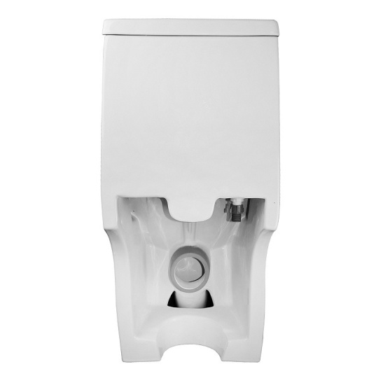 Унитаз-компакт Azario  Зено моноблок, AZ-1169 универсальный выпуск, двухрежимная арматура, нижний  подвод, сиденье