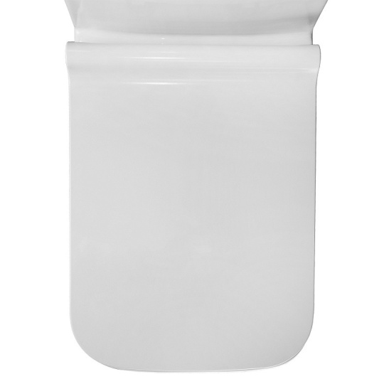 Унитаз-компакт Azario  Зено моноблок, AZ-1169 универсальный выпуск, двухрежимная арматура, нижний  подвод, сиденье