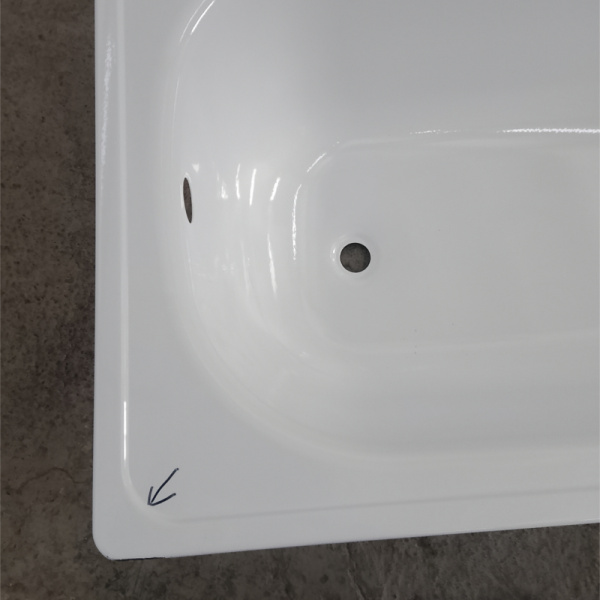 Ванна стальная 1700x700x400 мм, без ножек, белый, строительная №42 уцененная (г. Екатеринбург)