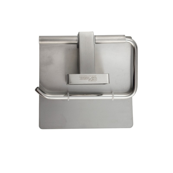 Держатель туалетной бумаги с экраном, 87003, сатин, GFmark, Санакс