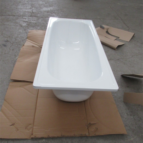 Ванна стальная 1600x700x400 мм, без ножек, белый, строительная №48 уцененная (г. Екатеринбург)