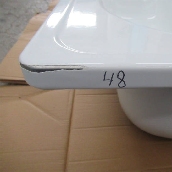 Ванна стальная 1600x700x400 мм, без ножек, белый, строительная №48 уцененная (г. Екатеринбург)