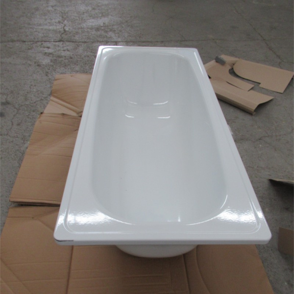 Ванна стальная 1600x700x400 мм, без ножек, белый, строительная №48 уцененная (г. Екатеринбург)