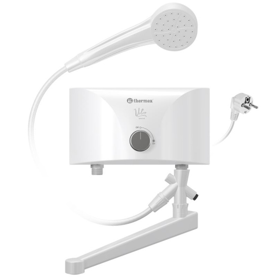 Электроводонагреватель проточный THERMEX Vetro 6500 shower
