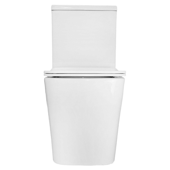 Унитаз-компакт Azario  Аванти безободковый моноблок, AZ-6203, система смыва Tornado, универсальный выпуск, двухрежимная арматура, нижний  подвод, сиденье с микролифтом