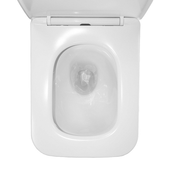 Унитаз-компакт Azario  Аванти безободковый моноблок, AZ-6203, система смыва Tornado, универсальный выпуск, двухрежимная арматура, нижний  подвод, сиденье с микролифтом