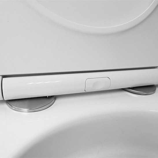 Сет AZARIO NEW-TS 1 инсталляция + Azario TREVI смыв Торнадо скрытое подвесной безободковый унитаз с сиденьем микролифт + кнопка AZARIO NEW-TS мех, дв. смыв, овальные кнопки, нерж. сталь 304, серый матовый (AZ-TS006T+AZ-0093UQ3+AZ-SS-001-BR)