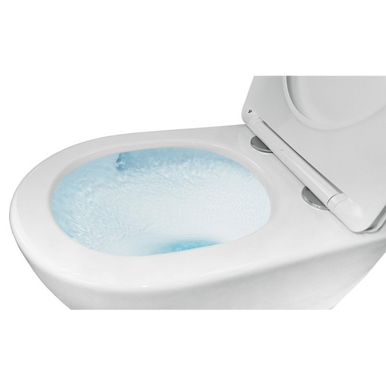 Сет AZARIO NEW-TS 1 инсталляция + Azario TREVI смыв Торнадо скрытое подвесной безободковый унитаз с сиденьем микролифт + кнопка AZARIO NEW-TS мех, дв. смыв, овальные кнопки, нерж. сталь 304, серый матовый (AZ-TS006T+AZ-0093UQ3+AZ-SS-001-BR)