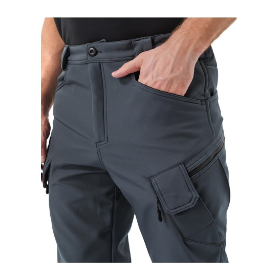 Костюм демисезонный мужской "Вепрь", р. 60-62 (120-124) рост 5/6 (182-188), (куртка/брюки), темно-серый