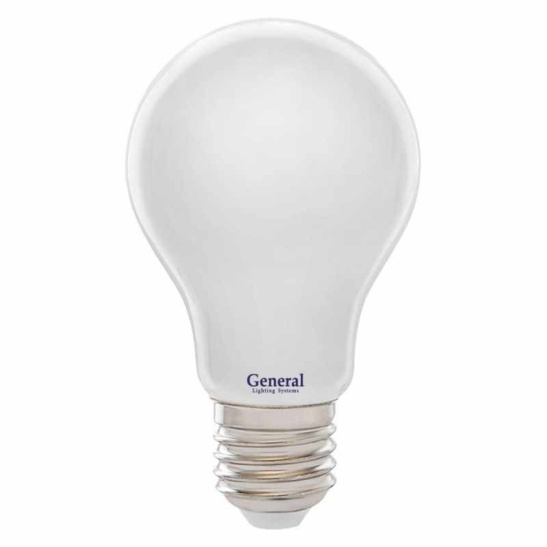 Лампа светодиодная филаментная F-LED General A60S (груша) 13 Вт E27 4500К 1050 Лм матовая 220в (649939)