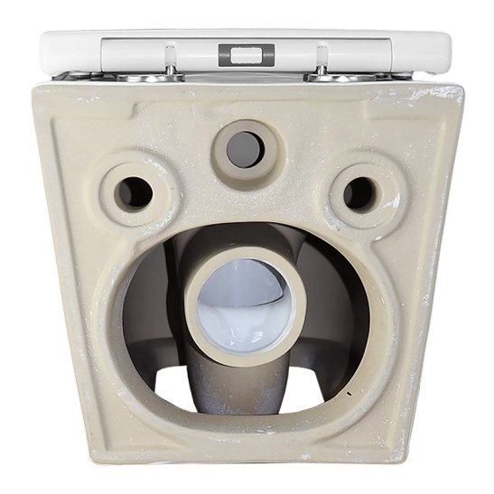 Сет AZARIO NEW-TS 1 инсталляция + Azario ESCONDA смыв Торнадо скрытое подвесной безободковый унитаз с быстросъемным сиденьем микролифт+кнопка AZARIO NEW-TS мех, дв. смыв, квадрат. кнопки, ABS пластик, хром (AZ-TS006T+AZ-2805E+AZ-ABS-002-CH)