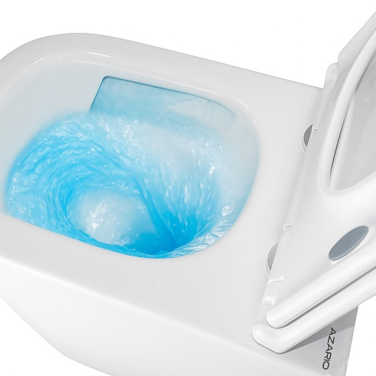 Сет AZARIO NEW-TS 1 инсталляция + Azario ESCONDA смыв Торнадо скрытое подвесной безободковый унитаз с быстросъемным сиденьем микролифт+кнопка AZARIO NEW-TS мех, дв. смыв, квадрат. кнопки, ABS пластик, хром (AZ-TS006T+AZ-2805E+AZ-ABS-002-CH)