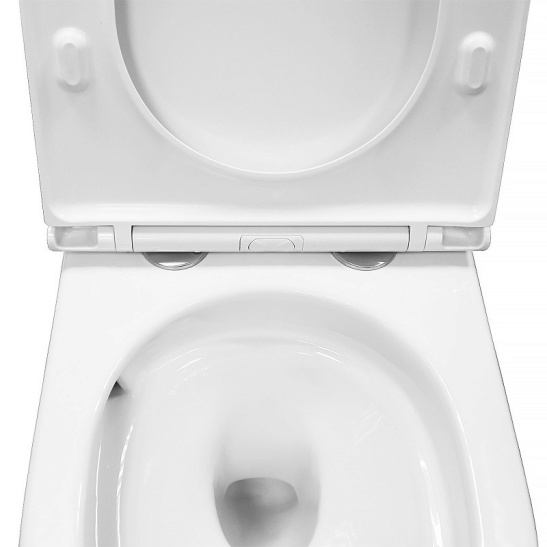 Сет AZARIO NEW-TS 1 инсталляция + Azario VELA смыв Торнадо подвесной безободковый унитаз с быстросъемным сиденьем микролифт + кнопка AZARIO NEW-TS мех., дв. смыв, круглые кнопки, нерж. сталь 304, хром (AZ-TS006T+AZ-2480+AZ-SS-002-CH)