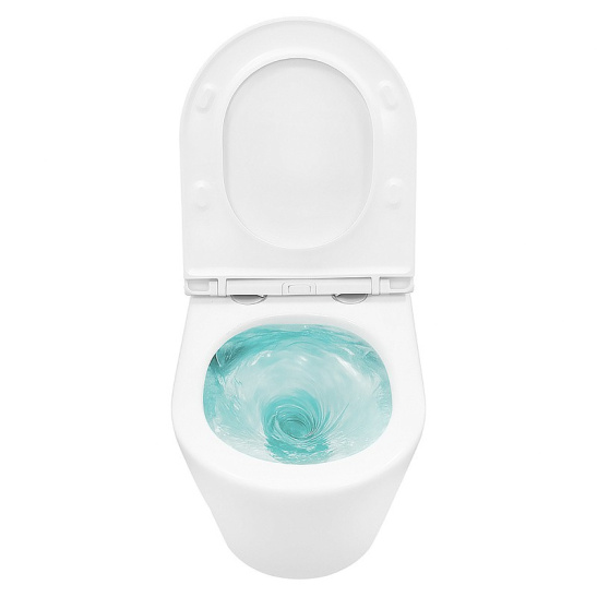 Сет AZARIO NEW-TS 1 инсталляция + Azario VELA смыв Торнадо подвесной безободковый унитаз с быстросъемным сиденьем микролифт + кнопка AZARIO NEW-TS мех., дв. смыв, круглые кнопки, нерж. сталь 304, хром (AZ-TS006T+AZ-2480+AZ-SS-002-CH)