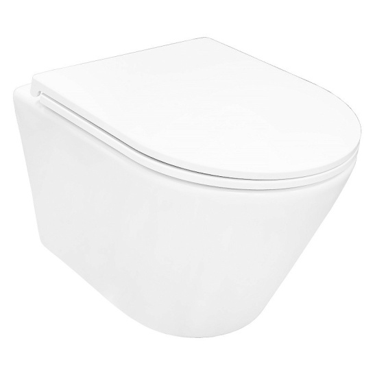 Сет AZARIO NEW-TS 1 инсталляция + Azario VELA смыв Торнадо подвесной безободковый унитаз с быстросъемным сиденьем микролифт + кнопка AZARIO NEW-TS мех., дв. смыв, круглые кнопки, нерж. сталь 304, хром (AZ-TS006T+AZ-2480+AZ-SS-002-CH)