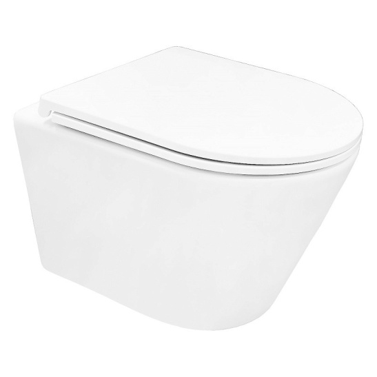 Сет AZARIO NEW-TS 1 инсталляция + Azario VELA смыв Торнадо подвесной безободковый унитаз с быстросъемным сиденьем микролифт + кнопка AZARIO NEW-TS мех., дв. смыв, круглые кнопки, нерж. сталь 304, хром (AZ-TS006T+AZ-2480+AZ-SS-002-CH)