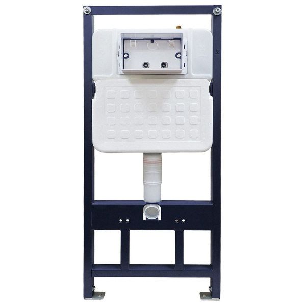 Сет AZARIO NEW-TS 1 инсталляция + Azario VELA смыв Торнадо подвесной безободковый унитаз с быстросъемным сиденьем микролифт + кнопка AZARIO NEW-TS мех., дв. смыв, круглые кнопки, нерж. сталь 304, хром (AZ-TS006T+AZ-2480+AZ-SS-002-CH)