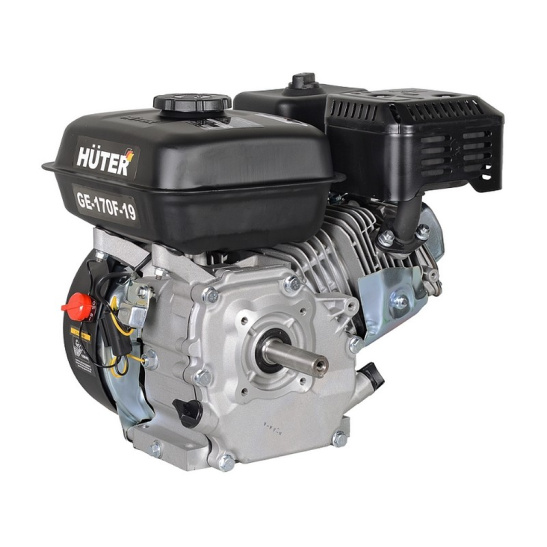 ДВИГАТЕЛЬ GE170F-19  7.0 л/с/для мотоблоков и культиваторов/шпонка/Huter/