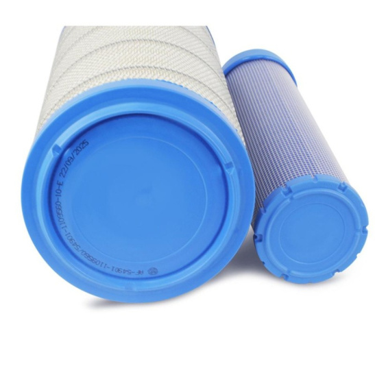 AF-54901-1109560/54901-1109560-10-E Элементы (к-т) фильтра воздушного, Евро-5, ЭКСПЕРТ ("МОТОРДЕТАЛЬ") (КАМАЗ-54901 дв. 910.10/Р6) (ЭФВ-305.167, KF7123K, ЕКО-01.96/1+ЕКО-01.96/2)