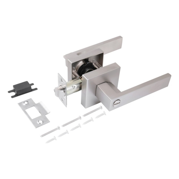 Защелка с фиксатором 8101 ВК MSN итал.матовый никель "АЛЛЮР", Китай