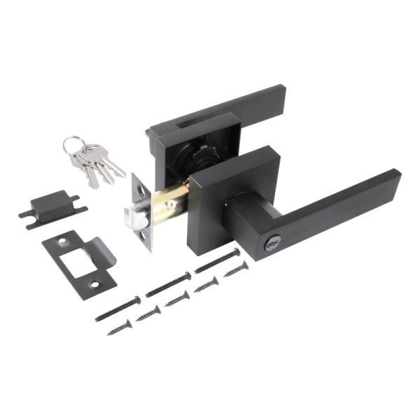 Защелка ключ/фиксатор 8101 ЕТ BL матовый черный "АЛЛЮР", Китай