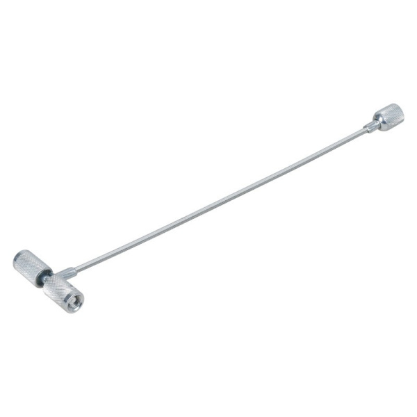 Инструмент для установки вентилей в камерных колесах ("AIRLINE") (ATRK847) + ключ для монтажа/демонтажа золотников вентиля (ниппеля)