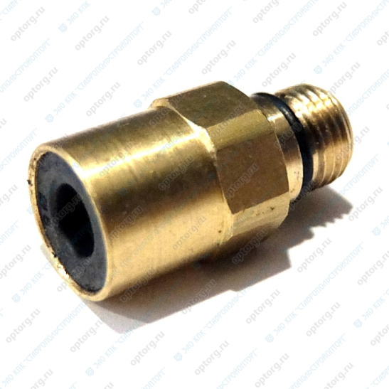 Фитинг трубок прямой (12 мм на М16х1,5) металл. 9512 (Camozzi/Камоцци)