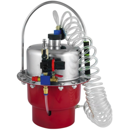 Приспособление с пневматическим приводом для замены тормозной жидкости в наборе с аксессуарами (PBB2K) (оригинал "Thorvik")