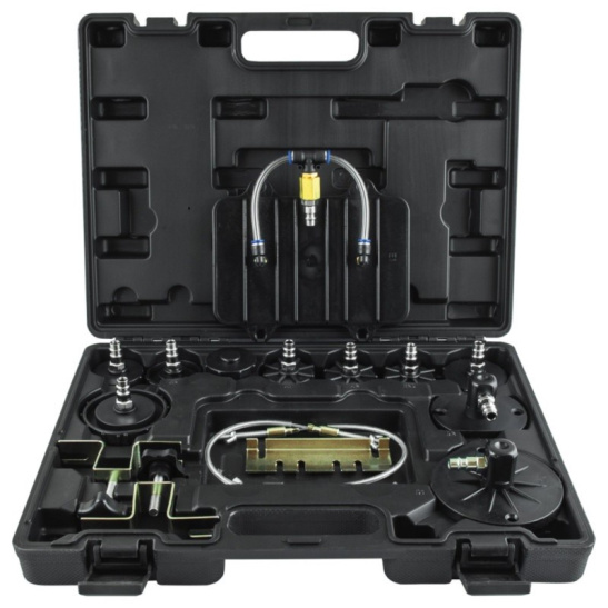 Приспособление с пневматическим приводом для замены тормозной жидкости в наборе с аксессуарами (PBB2K) (оригинал "Thorvik")