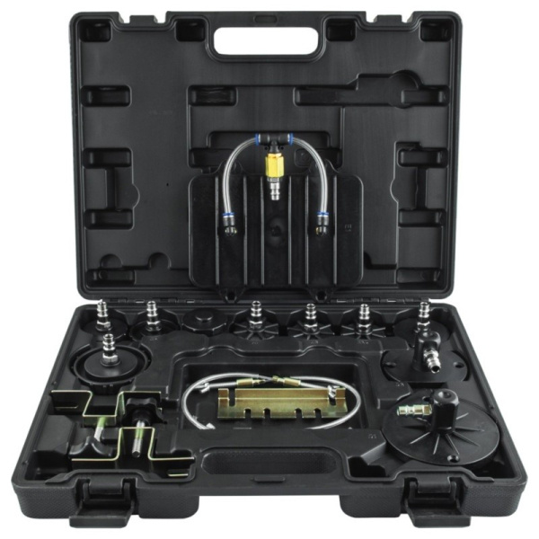 Приспособление с пневматическим приводом для замены тормозной жидкости в наборе с аксессуарами (PBB2K) (оригинал "Thorvik")