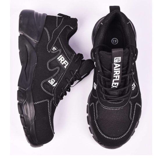 Ботинки типа «кроссовых» Айрфлекс КП КС р.40 цв.черный арт.БХ/3