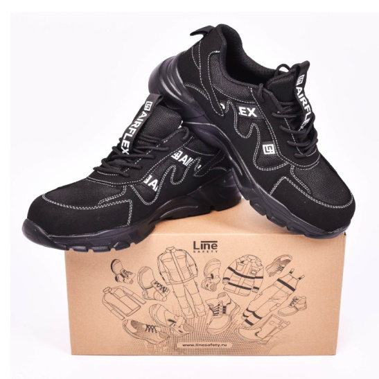 Ботинки типа «кроссовых» Айрфлекс КП КС р.46 цв.черный арт.БХ/3