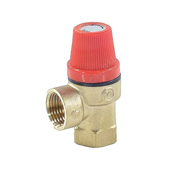 Клапан предохранительный  1/2" в.н-в.н 1,5 бар, латунь Benarmo