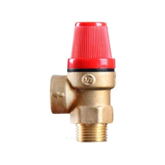 Клапан предохранительный  1/2" в.н-н.р 3 бар, Benarmo латунь