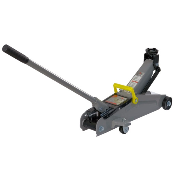 Домкрат подкатной (2,0 тн., 135-380 мм.) В КЕЙСЕ, гидравлический (75028) ("Сервис КЛЮЧ")