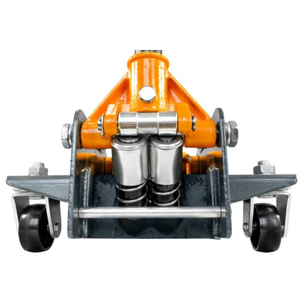 Домкрат подкатной (3,0 тн., 133-485 мм.) двухпоршневой, гидравлический (оригинал "OMBRA") OHT230