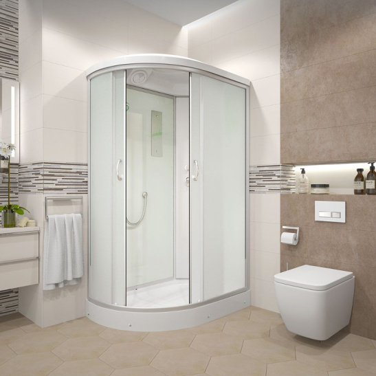 Душевая кабина 1200x800x2150 мм, Erlit ER3512PR-C3-RUS, Россия