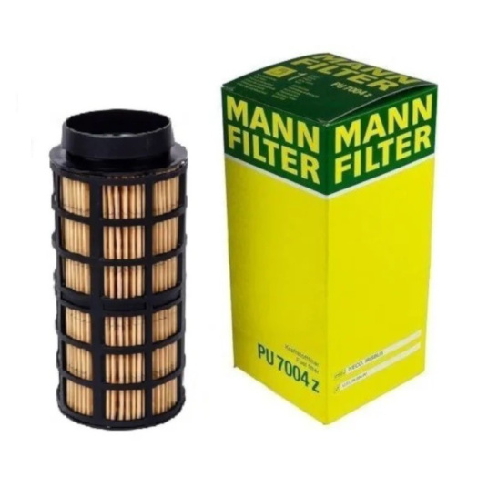Фильтр тонкой очистки топлива ("MANN") ( PU 7004 Z)  IVECO Daily IV / EcoDaily (06-11), Daily V / EcoDaily (11-), IVECO BUS, MITSUBISHI FUSO (DAIMLER) Canter IX (12-) PU7004Z
